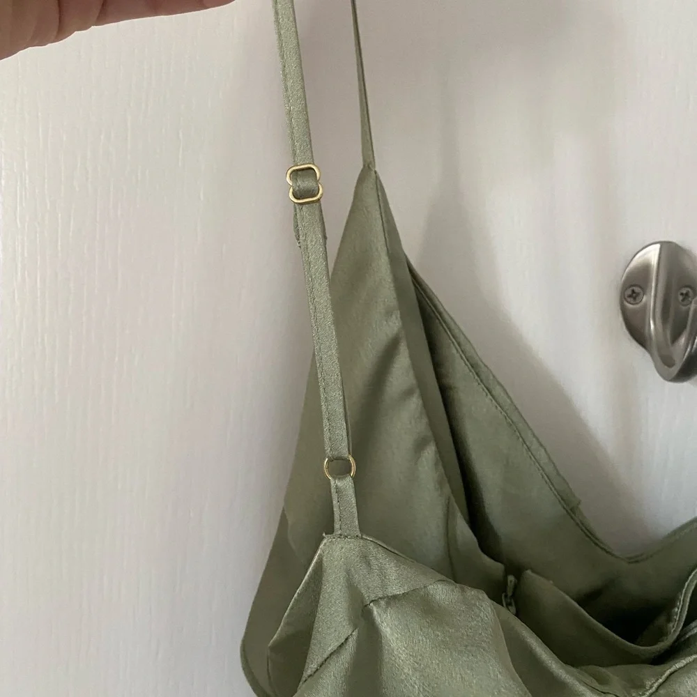 Show Me Your MuMu Olive Ruffle Maxi Dress - Picture 6 of 7